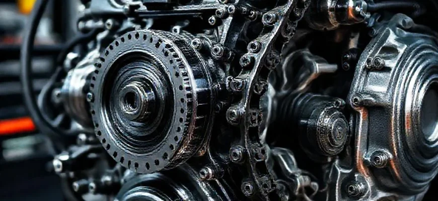 Фото по теме: Как поменять цепь ГРМ на двигателе G4FC 1.6 Hyundai
