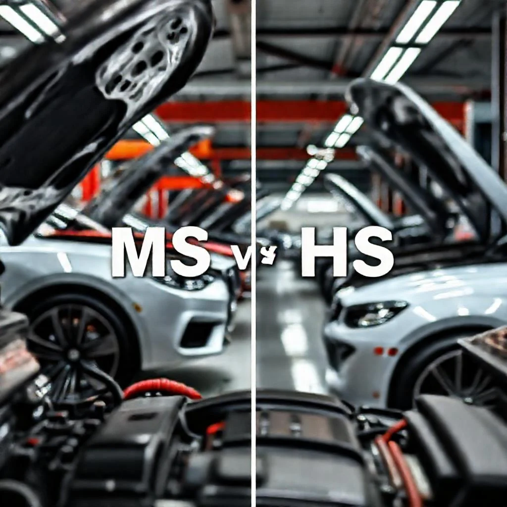 Детальное фото: Акриловый лак MS против HS: разница в сухом остатке и усадке