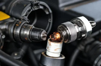 Фото по теме: Пробой наконечника катушки зажигания M54 из-за пробитой свечи