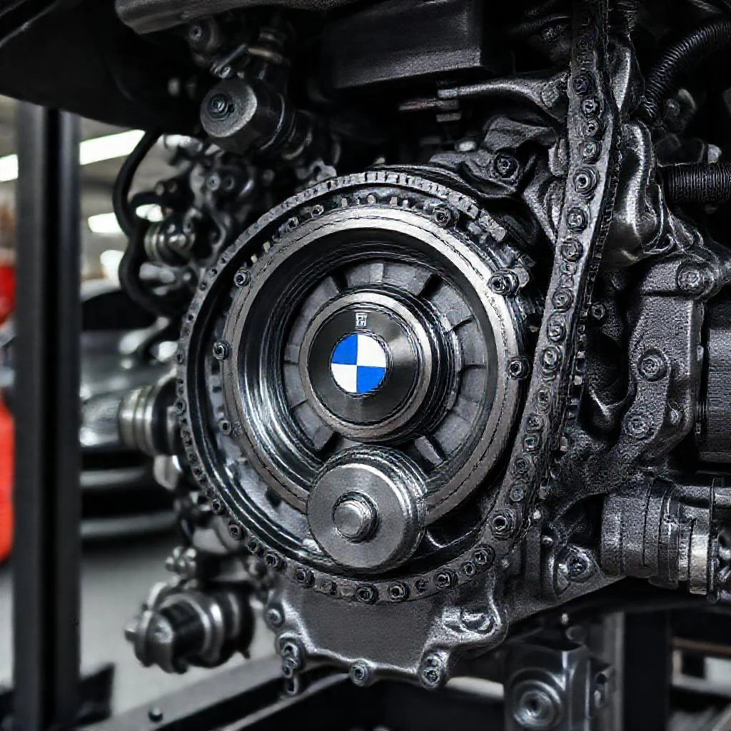 Детальное фото: Стоимость замены цепи ГРМ на BMW N20: анализ износа направляющих