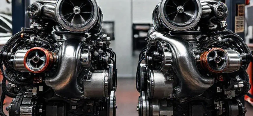 Фото по теме: Битурбо (Bi-Turbo) против Твин-Турбо (Twin-Turbo): параллельная и последовательная схемы
