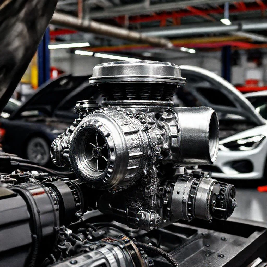Детальное фото: Будущее турбонаддува: электрические турбины (e-Turbo) в составе 48-вольтовых систем мягких гибридов (MHEV)