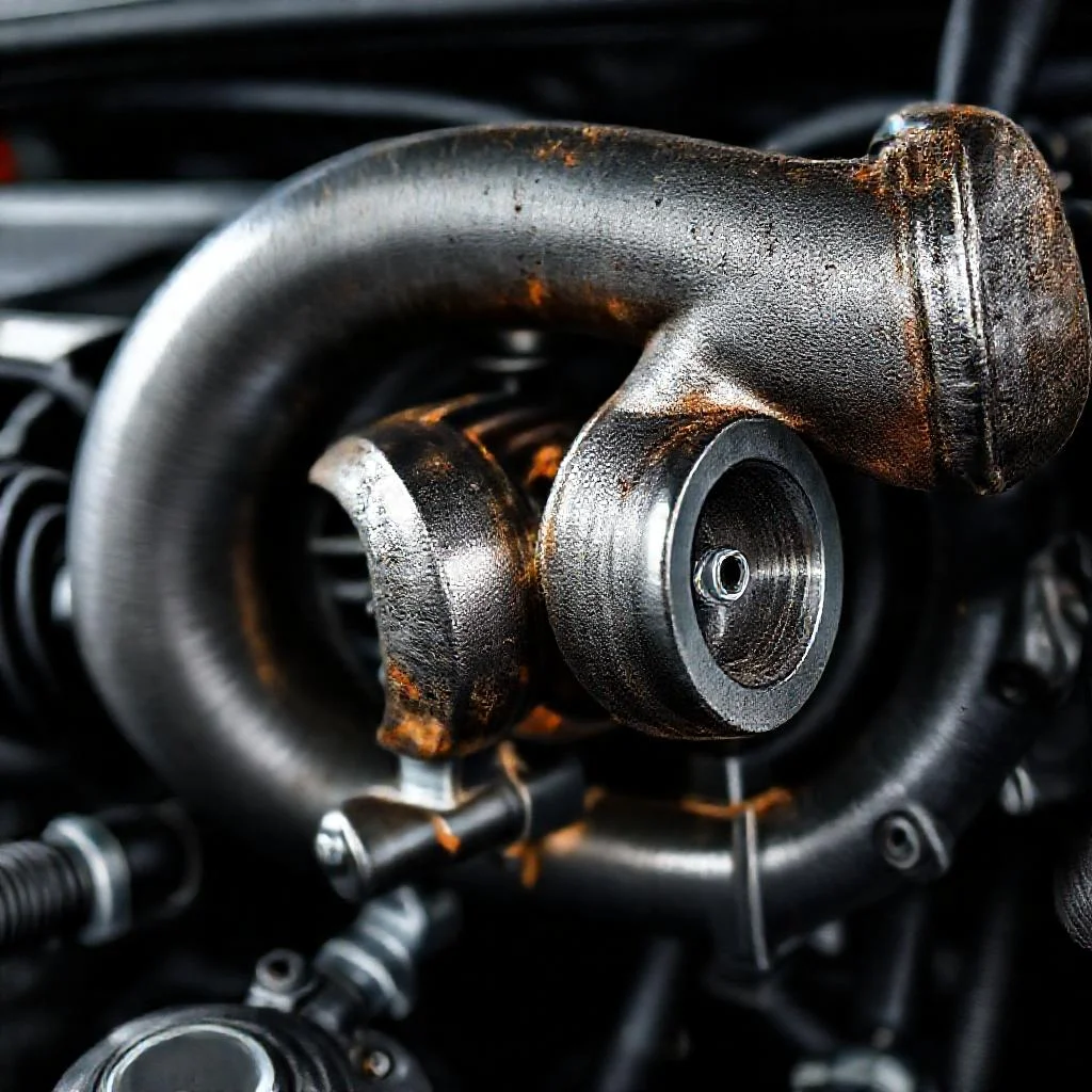 Детальное фото: Свист турбины BorgWarner K03 на 1.4 TSI: износ перепускного клапана калитки